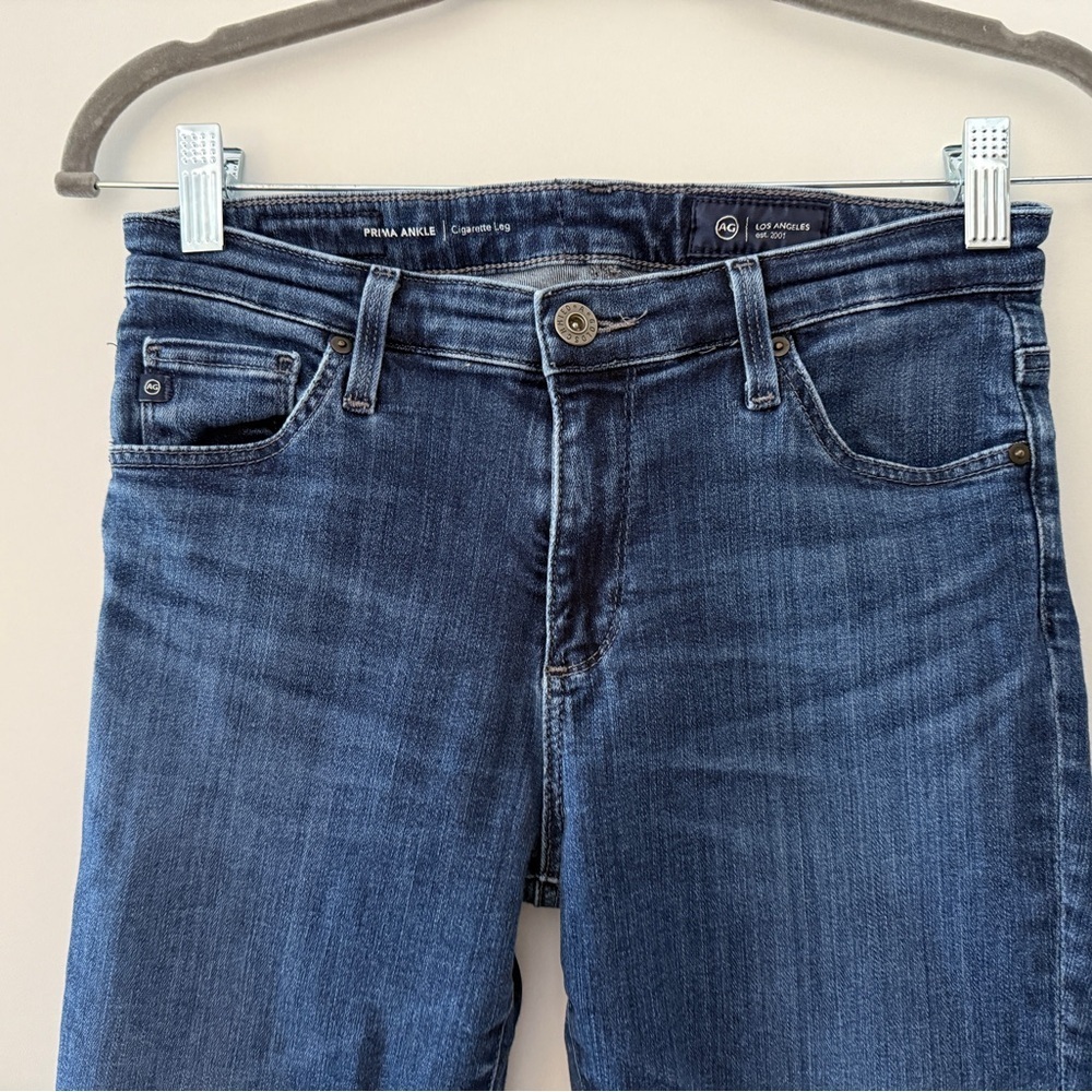 AG Prima Ankle Jeans | Size 28 | Medium Wash | Excellent Preloved Condition - Picture 5 of 8